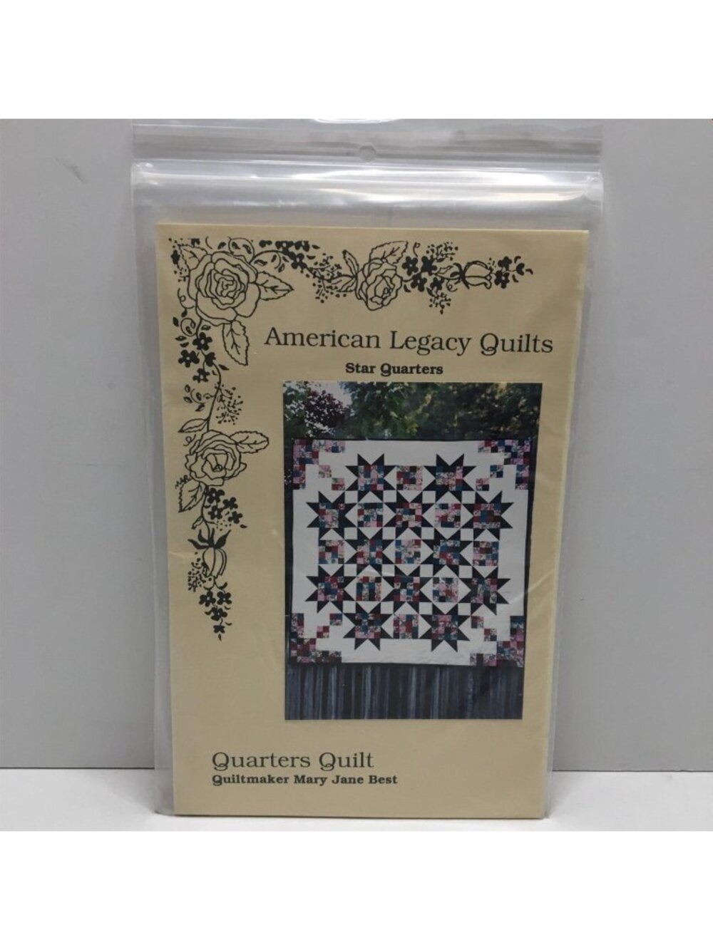 American Legacy Quilts Star Quarters no10 Quilting Sewing Pattern Uncut